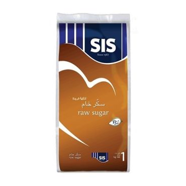 Sis Raw Sugar 1Kg, 24 Pieces Per Carton